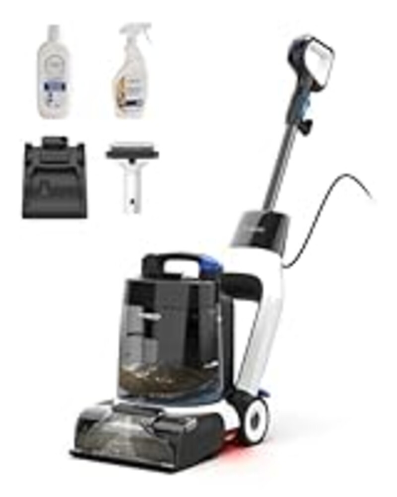 Tineco CARPET ONE Cruiser Smart Carpet Cleaner, Self-Cleaning and FlashDry, Deep Cleaning for Carpet and Upholstery 167℉ PowerDry 130W Powerful suction SmoothPower