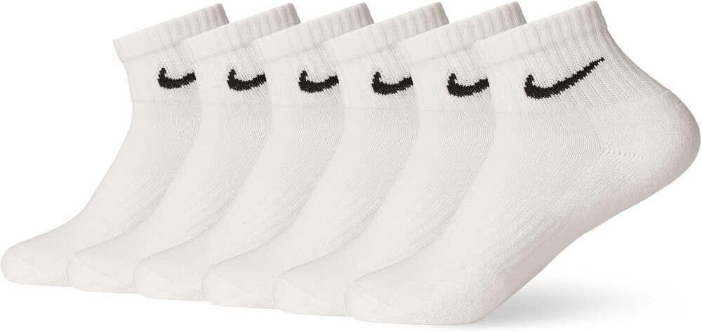 Nike Unisex Adult Everyday Cushioned Training Ankle Socks (6-Pack)