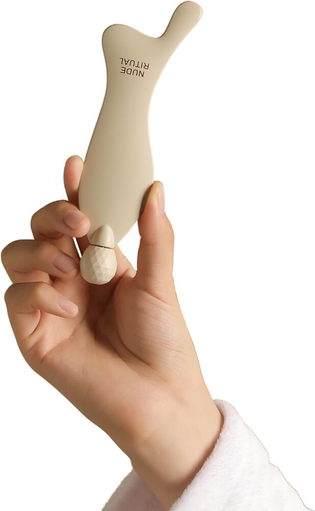 4-in-1 Gua Sha Facial Sculpting Tool – Face & Jawline Massager for Lymphatic Drainage, Circulation & Tension Relief – Premium Facial Massage Tool with Travel Pouch