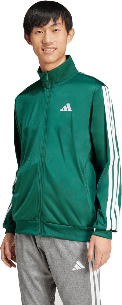adidas mens Essentials Warm-up 3-stripes Track Top