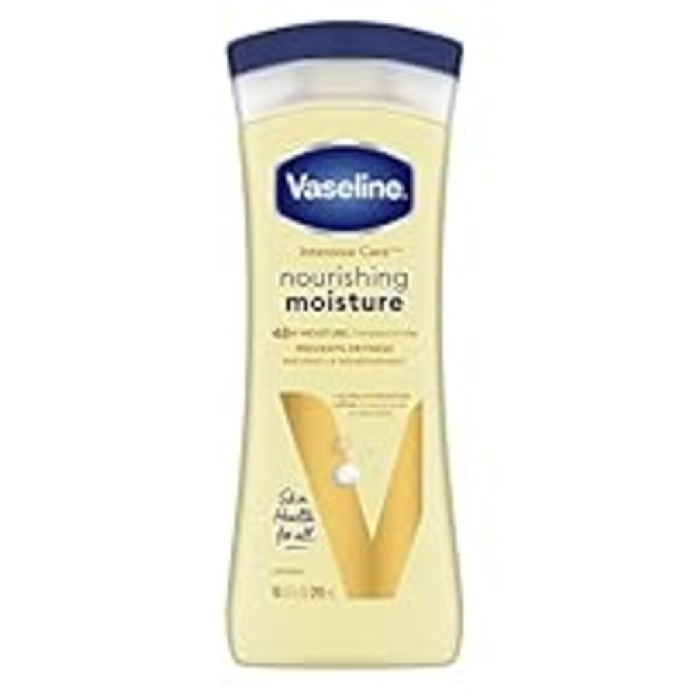 Vaseline Intensive Care Nourishing Moisture Body Lotion for Dry Skin, Lotion Made with Ultra-Hydrating Lipids + Pure Oat Extract for Nourished, Healthy-Looking Skin 10 oz