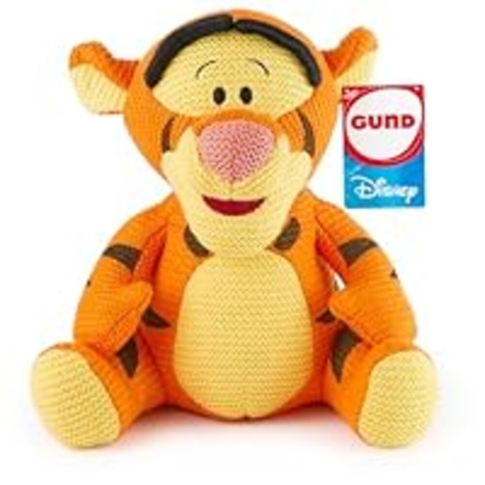 GUND Disney Official Tigger Knit Plush, Winnie The Pooh, Stuffed Animal for Ages 1 and Up, Orange, 10”