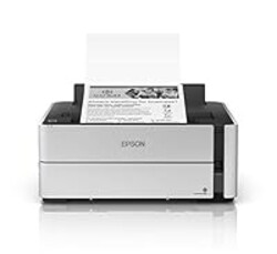 Epson EcoTank ET-M1170 Wireless Monochrome Supertank Printer with Ethernet PLUS 2 Years of Unlimited Ink*,White