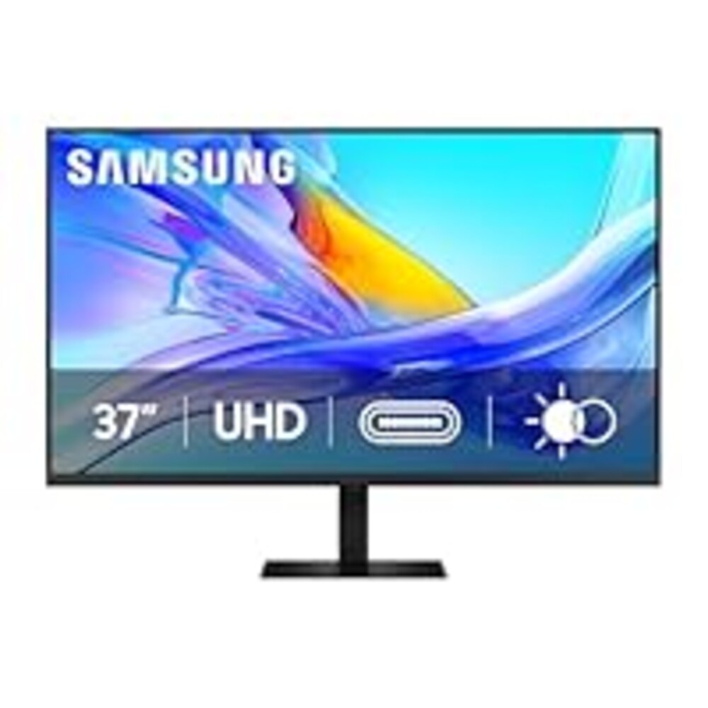 Samsung 37” ViewFinity S8 (S80UD) 4K UHD HDR10 High Resolution Monitor with USB-C and Ergonomic Design, Built-in KVM Switch, Intelligent Eye Care, LS37D800UANXZA, 2025