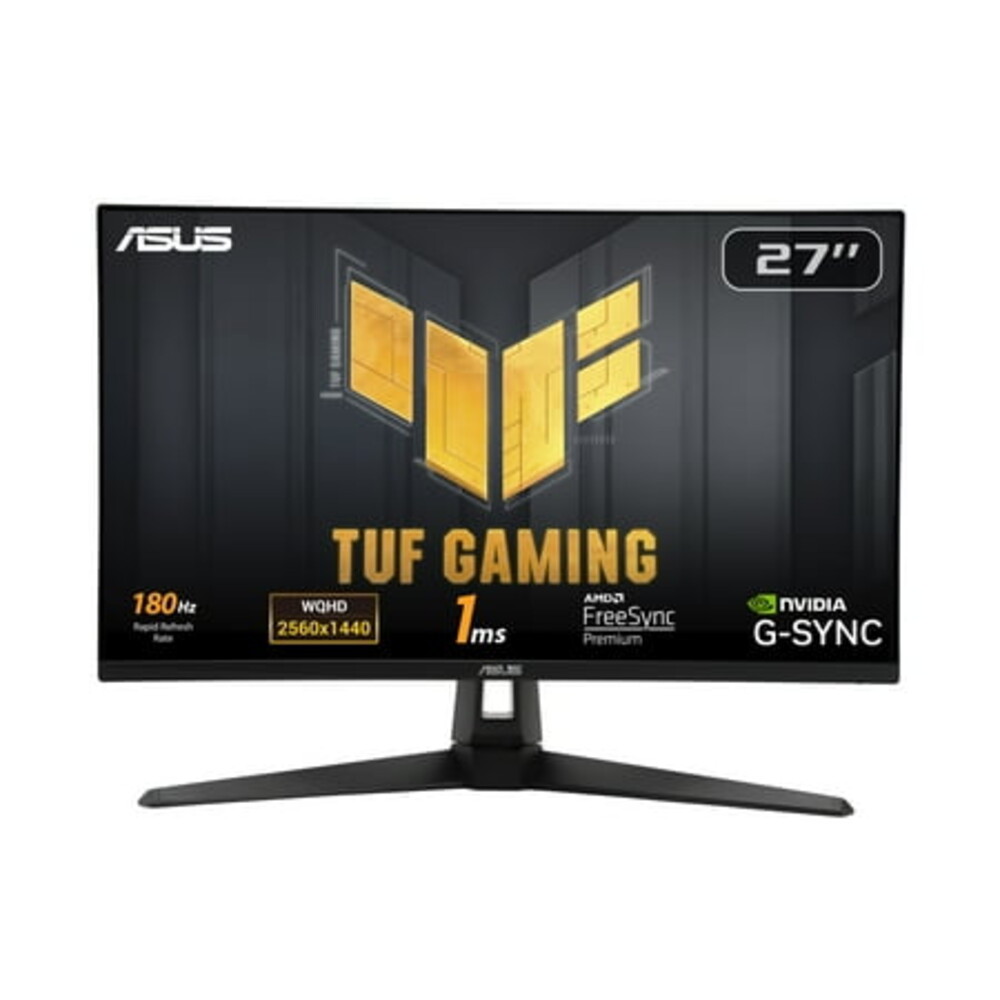 ASUS TUF Gaming VG27AQ3AZ Gaming Monitor – 27" QHD (2560x1440), 180Hz, Fast IPS, 1ms (GTG)