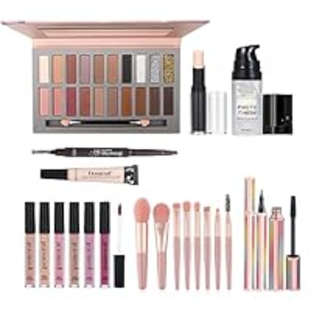 Makeup Sets gifts Makeup Kit for Women Full Kit Makeup Set For Women Full Set Makeup Set for Teens Beginners Travel Makeup Kit With Eyeshadow Palette,Lip Gloss Set