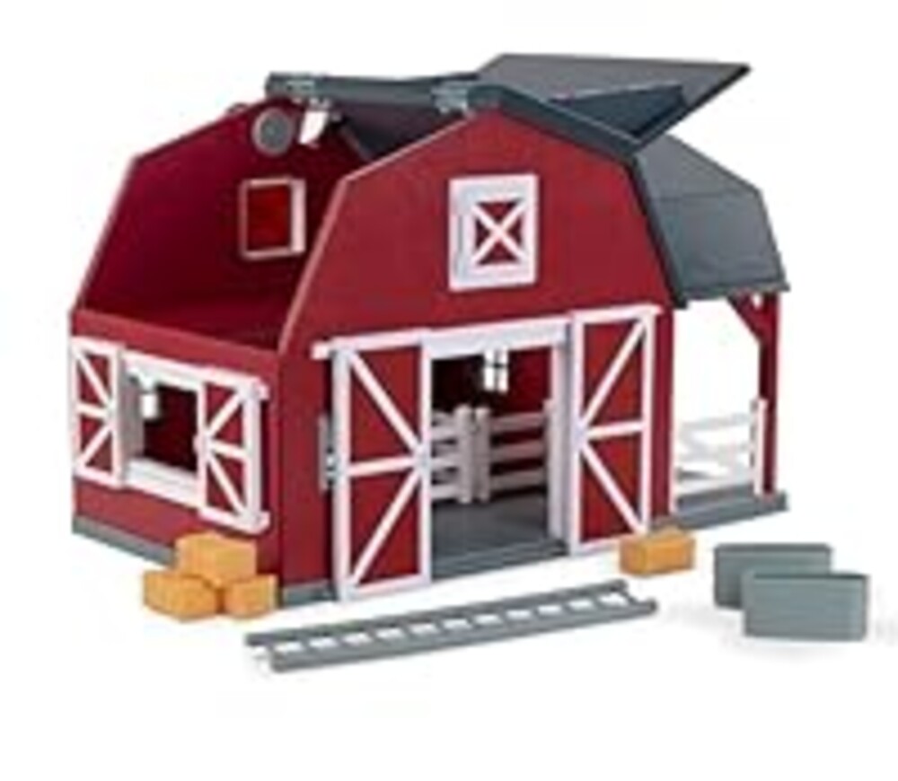 Terra by Battat – 20 Pieces Wooden Animal Barn Toy Set – Farm Animals & Play Fence – Pretend Play for Toddlers & 3+ Years – Educational Toys – Farmhouse Playset with Cute Animal Figures