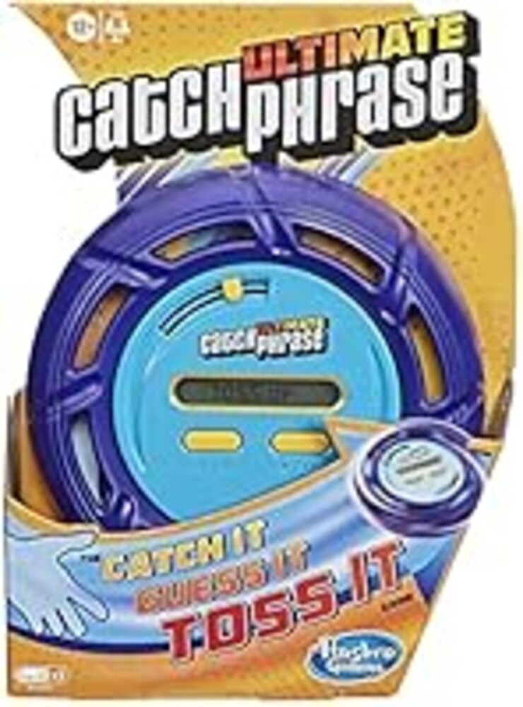 Hasbro Gaming Ultimate Catch Phrase Electronic Party Game for Ages 12 and Up, Blue