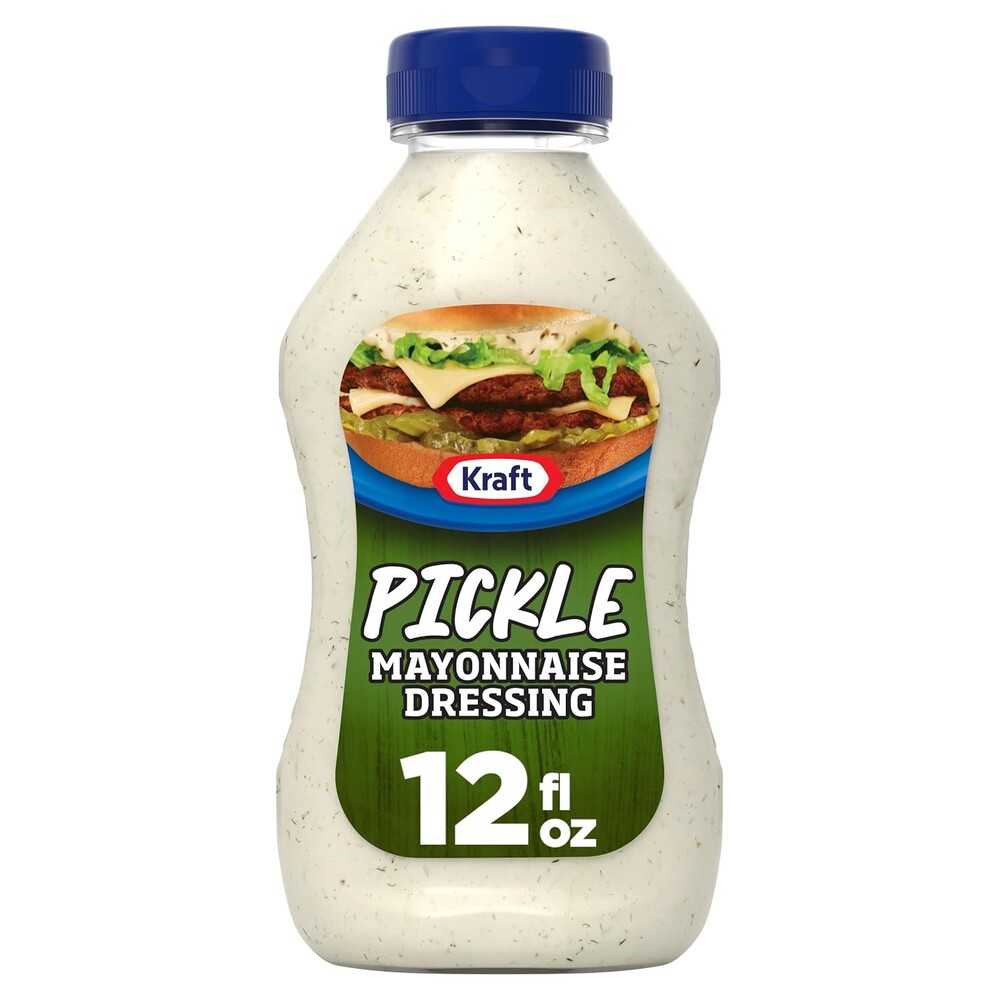 Kraft Pickle Mayonnaise Dressing, 12 fl oz Bottle
