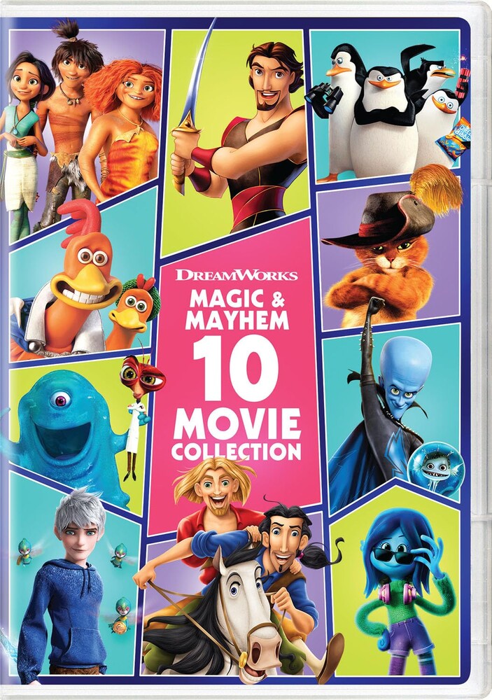 Dreamworks Magic & Mayhem 10-Movie Collection (DVD)