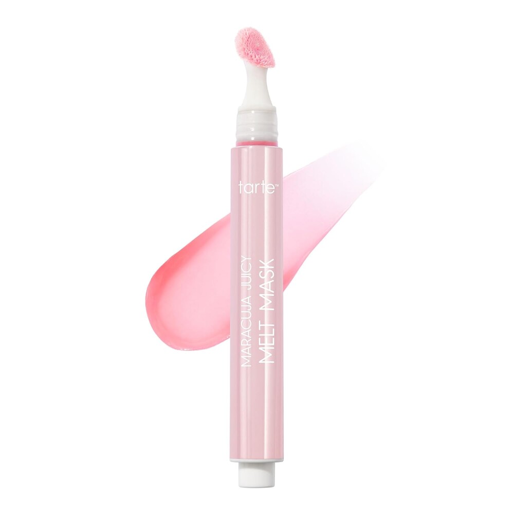 tarte maracuja juicy melt mask – Lip Mask, Balm & Lipgloss with Vitamin E & Shea Butter, Hydrating Overnight Treat for Soft, Smooth, Nourished Lips, Vegan & Cruelty Free