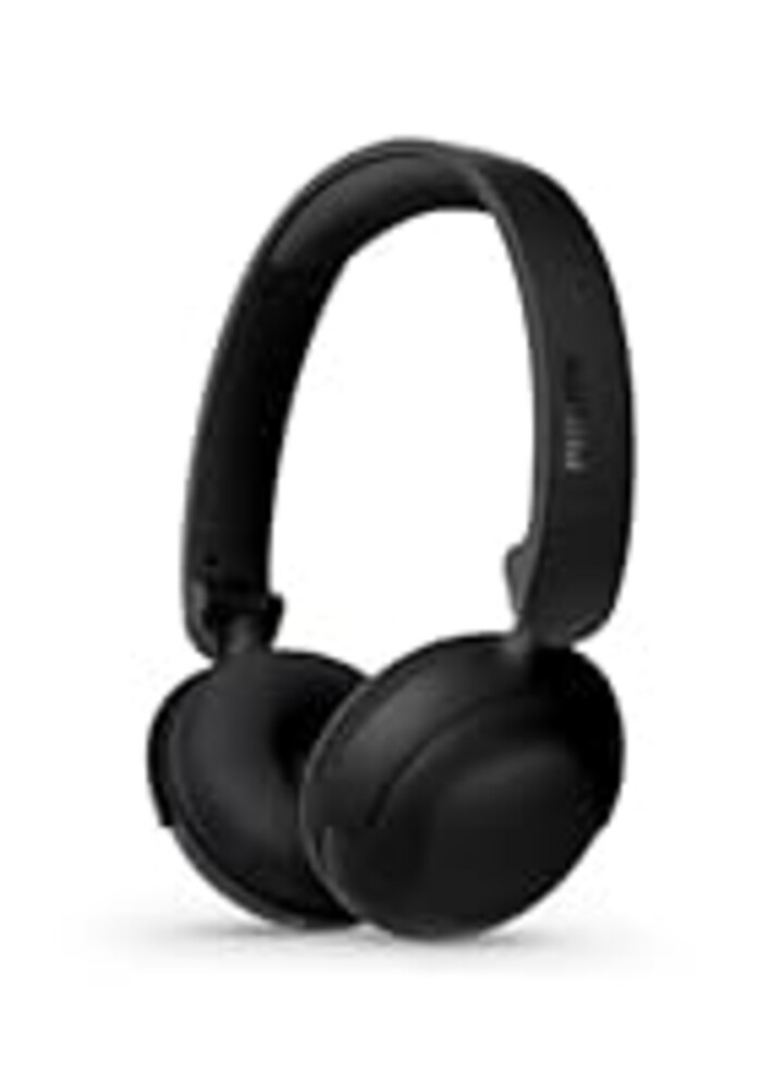 Philips H2209 Wireless Headphones,On-Ear Bluetooth Headphones, Dynamic Bass, Sound Signature,Clear Call,25H Battery Life,Fast Charging,Soft Ear Cups,Bluetooth 5.4,Compact Design,Light,Matte Black