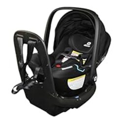 Diono LiteClik30 RXT SafePlus Infant Car Seat and Base, Rear-Facing for Infants 4-30lbs, SafePlus Engineering, with Infant Insert, UPF 50+ Sunshade (Black Storm)