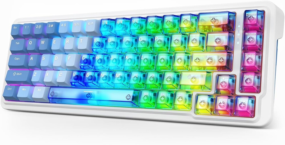 Redragon K709 HE Rapid Trigger Gaming Keyboard, 8K Wired Mechanical Keyboard w/Next-Gen UltraMag 100% POM Silky Magnetic Switch, Dual-Module Floating Patent Structure Design, 5-Layer Noise Dampening