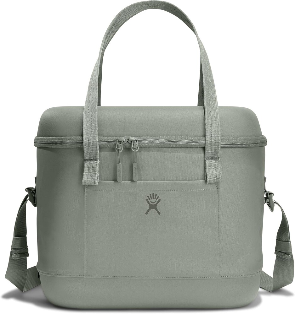 Hydro Flask Cooler Bag - Insulated Portable Soft Cooler - 20 L Capacity in Agave Green