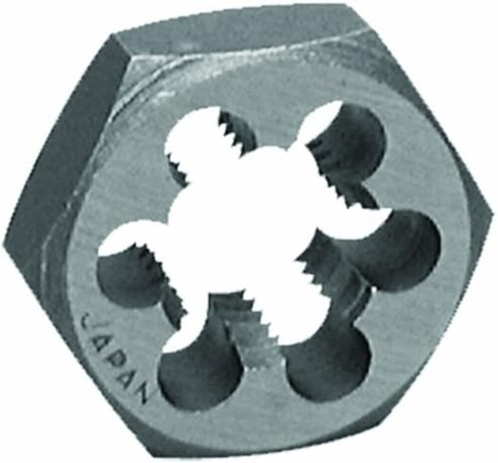 Century Drill & Tool 92910 ½-20 NF, National Fine Fractional Right Hand Rethreading Die, High Carbon Steel, For Chasing, Repairing, and Restoring Damaged Bolts or Studs