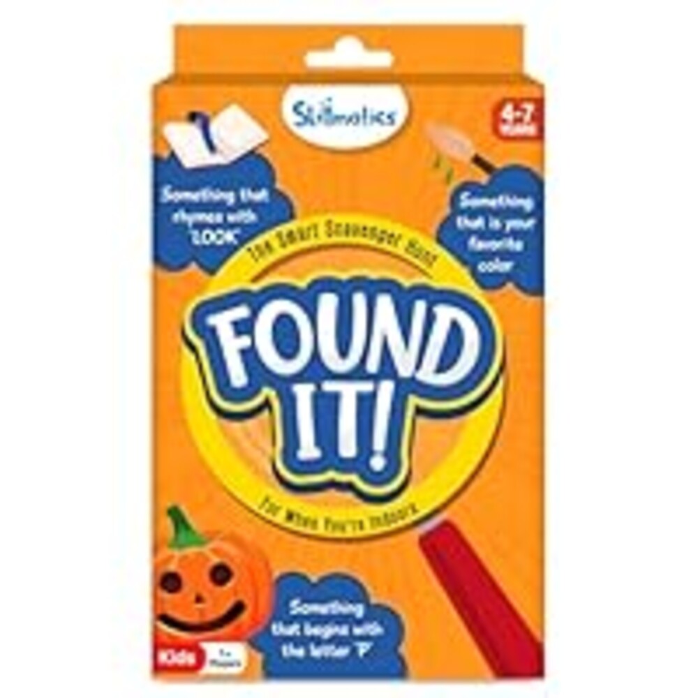 Skillmatics Scavenger Hunt Card Game - Found It, Easter Basket Stuffers, Educational Game Collection, School, Home, Travel, Playdates & Party Games, Gifts for Kids and Families, for Ages 4, 5, 6, 7