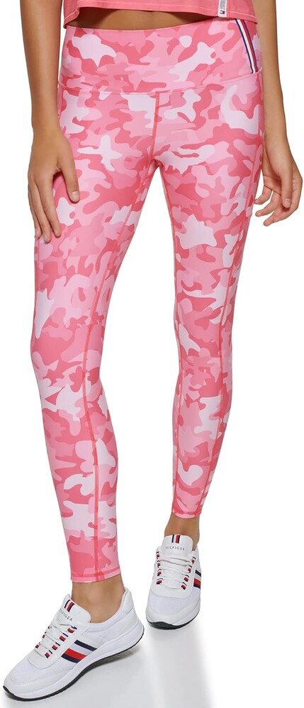 Tommy Hilfiger Women's Printed High Rise Performance Legging
