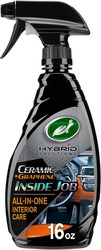 Turtle Wax Hybrid Solutions Inside Job, All Purpose Ceramic Interior Car Cleaner and Protectant, Cleans, Deodorizes and Protects Leather Car Seats, Vinyl, Rubber, and Plastic, 16 fl oz (Pack of 1)