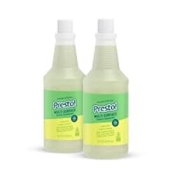 Amazon Brand - Presto! Multi-Surface Cleaner Concentrate, 2X Concentrated Formula, Lemon Scent, Streak-Free All Purpose Cleaner for Hardwood Floors, Tile, Countertops, 32 fl oz, 2-Pack