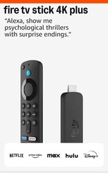 Amazon Fire TV Stick 4K Plus (newest model) with AI-powered Fire TV Search, Wi-Fi 6, stream over 1.8 million movies and shows