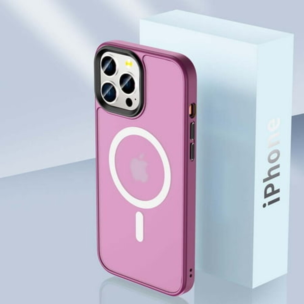 TECH CIRCLE Fashion Case for iPhone 13 Pro Max- [Supports MagSafe Charging] Lightweight Protective Translucent Case for (6.7 Inch) Apple iPhone 13 Pro Max (2021 Release) Cell Phone, Rose