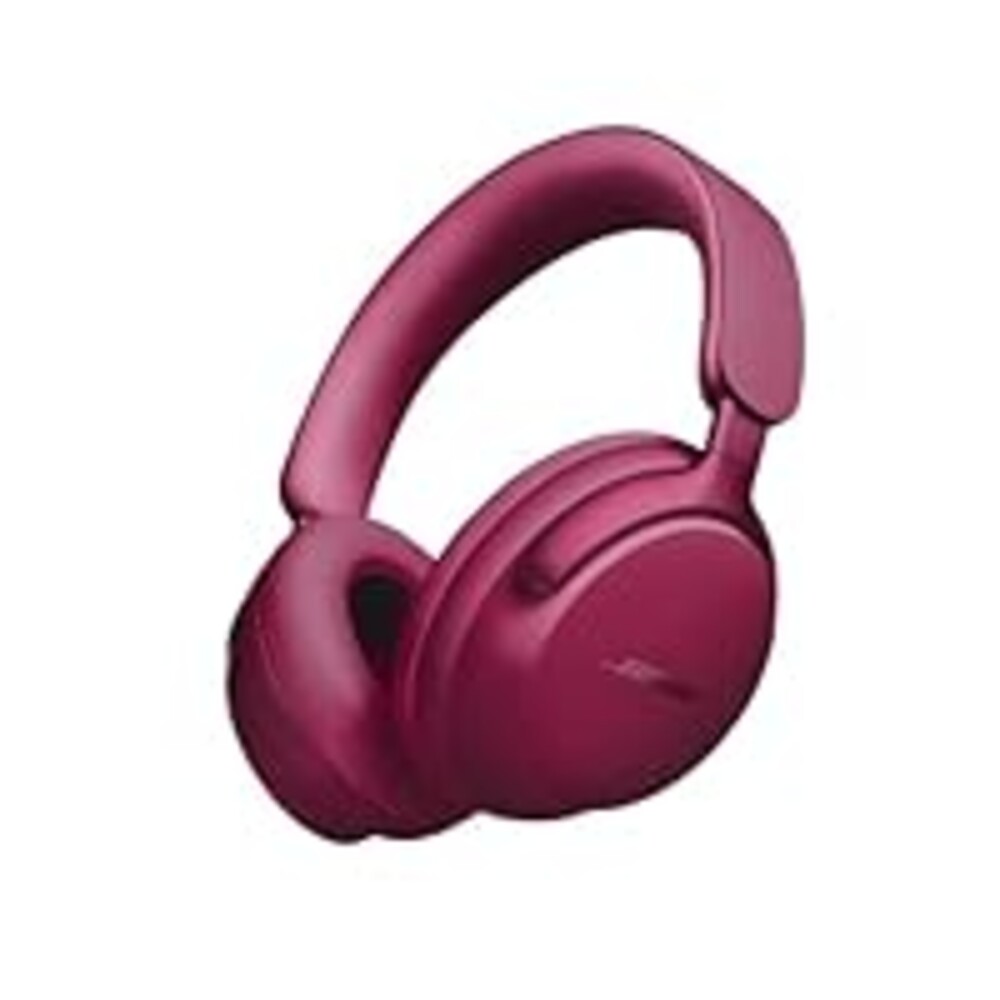 Bose QuietComfort Ultra Bluetooth Headphones, Wireless Headphones with Spatial Audio, Over Ear Noise Cancelling with Mic, Up to 24 Hours of Playtime, Deep Plum - Limited Edition Color