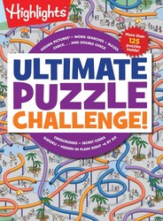 Ultimate Puzzle Challenge!: 125+ Brain Games for Kids, Mazes, Brain Teasers, Word Searches, Crossword Puzzles, Sudoku, Logic Puzzles and More, Kids Activity Book (Highlights Jumbo Books & Pads)