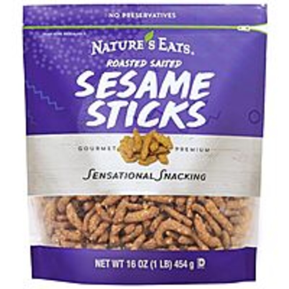 Select Accounts: 16-Oz Nature's Eats Roasted Salted Sesame Sticks