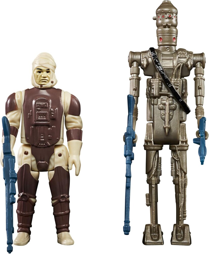 STAR WARS Retro Collection Special Bounty Hunters 2-Pack Dengar & IG-88 Toys 3.75-Inch-Scale The Empire Strikes Back Figures (Amazon Exclusive)