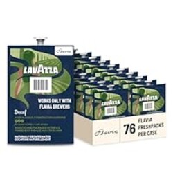 Flavia Lavazza Decaf Coffee Freshpacks works only with Flavia Brewers, Medium Roast (Case of 76)