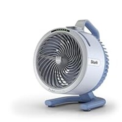 Shark FlexBreeze HydroGo Fan—Ultra-powerful portable fan with indoor + outdoor mist. Corded & cordless, 5 speeds, evaporative misting, Glacier. FA052BL
