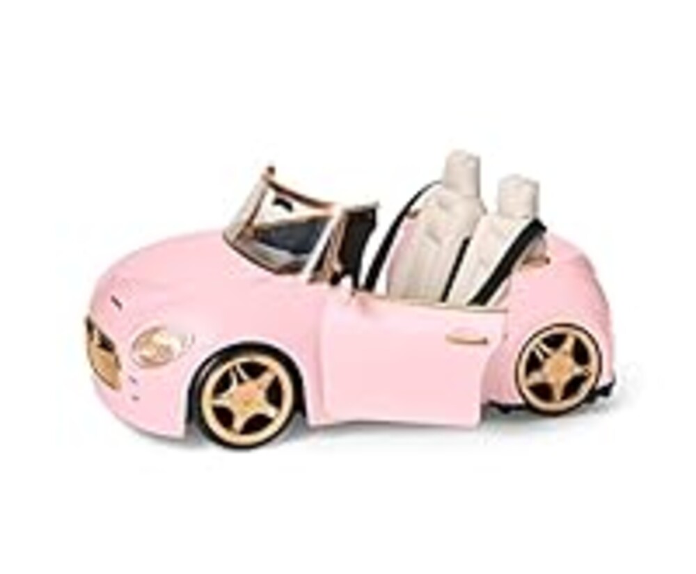 American Girl Truly Me 18-inch Doll Pink Remote-Control Sports Car Playset with Working Doors & Headlights, For Ages 6+