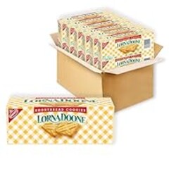 Lorna Doone Shortbread Cookies, 36 Snack Packs (6 Cookies Per Pack, 12 Boxes)