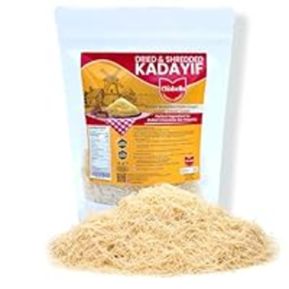 Chobella Premium Dried Kataifi Shredded Fillo Dough, Kurutulmus Kadayif Pastry Dough, Ingredient for Dubai Chocolate Bar Pistachio, Knafeh, Katafi, Katifi, Kunafa, Shredded Phyllo, 140g (5 Oz)