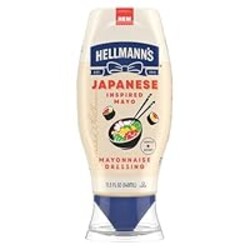 Hellmann's Japanese-Inspired Tangy & Savory Mayonnaise Dressing for Sushi, Poke Bowls & More, Japanese Style with a Boost of Umami, 11.5 oz 1 ct