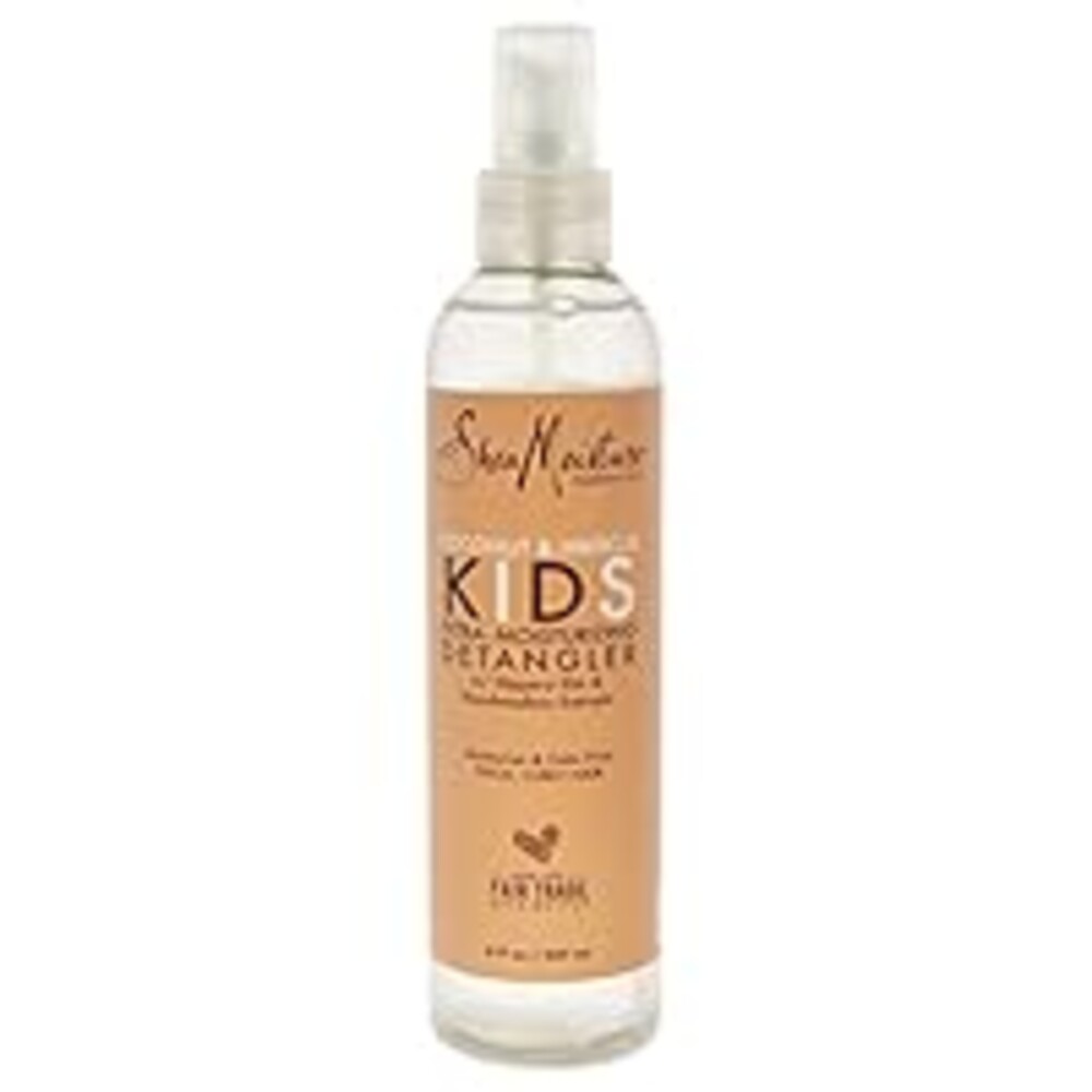 SheaMoisture Kids Extra Moisturizing Detangler Coconut & Hibiscus for Curly Hair Shea Butter Hair Care Product 8 oz