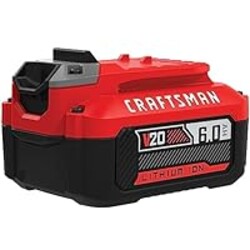 CRAFTSMAN V20 6Ah Lithium Ion Power Tool Battery (CMCB206)