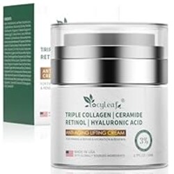 Retinol & Niacinamide Anti-Aging Face Cream - With Ceramides & Hyaluronic Acid for Wrinkle Reduction, Firming & Intense Moisturization - Daily Moisturizer Face Cream Day & Night - 1.7 fl oz