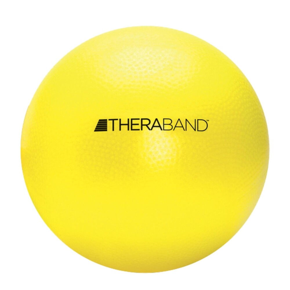 THERABAND Mini Ball, Small Exercise Ball for Yoga, Pilates, Abdominal Workouts, Shoulder Therapy, Core Strengthening, At-Home Gym & Physical Therapy Tool