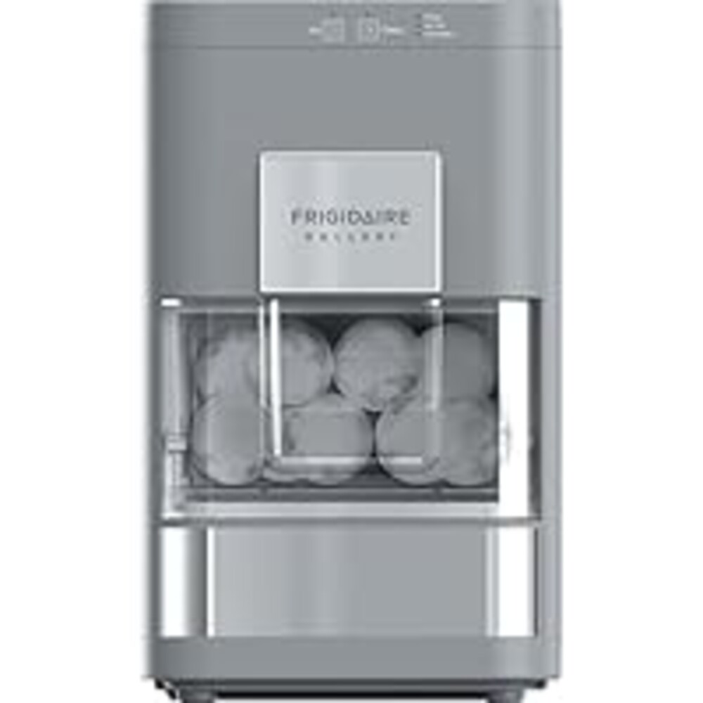 Frigidaire, EFIC240 Countertop Artisanal Sphere Ice Machine, Transparent Window, Gourmet Ice Maker, 84 Sphere per Day Capacity, Auto Self Cleaning Ice Making Machine (Grey)