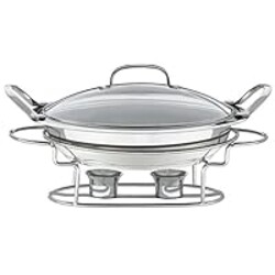 Cuisinart 7BSR-28 Stainless 11-Inch Round Buffet Servers , Silver