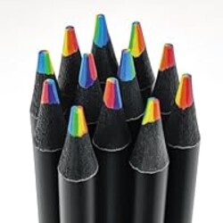 OHOME Easter Basket Stuffers for Teens - 12 Rainbow Colored Pencils - Easter Games Crafts for kids,Art Supplies Drawing Kit for Teen Girl Gift Trendy Stuff | Stocking Stuffers