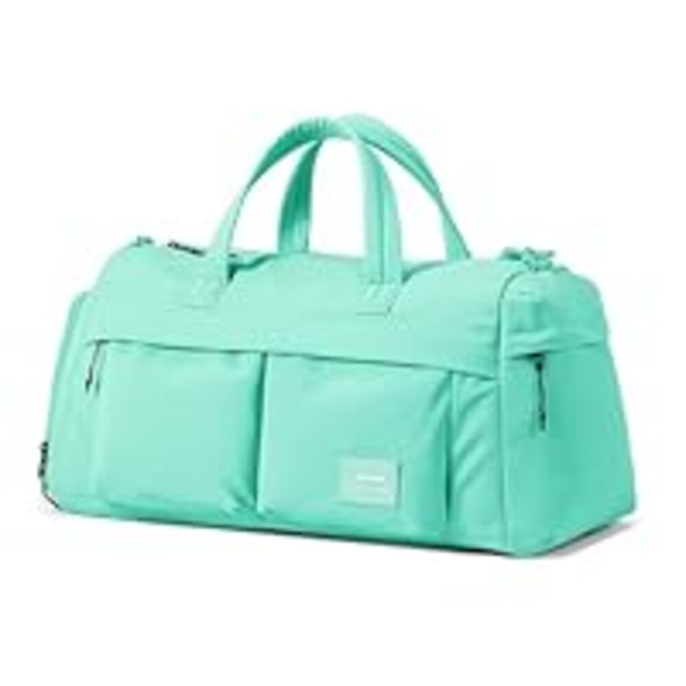 Hanke Cloud Carry On Luggage Bags for Travel Carry On Bag for Women Lightweight Travel Tote Bag Overnight Weekender Bag,Mint Green
