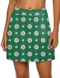 Ekouaer Active Athletic Skort for Women Performance Skirt with Short Running Tennis Golf Workout