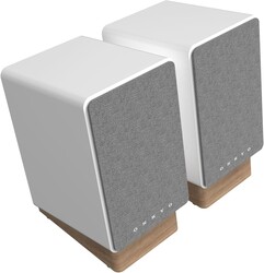Onkyo Creator Series GX-30ARC Powered Speakers, White - 4" woofer, USB/C, line/Phono, Optical Ports and Bluetooth 5.3 Audio connectivity