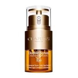 Clarins Double Serum Eye | Anti-Aging Eye Treatment | Visibly Smoothes, Firms, Hydrates and Revitalizes For More Youthful-Looking Eyes In Just 7 Days* | 13 Plant Extracts, Including Turmeric | 0.6 Oz