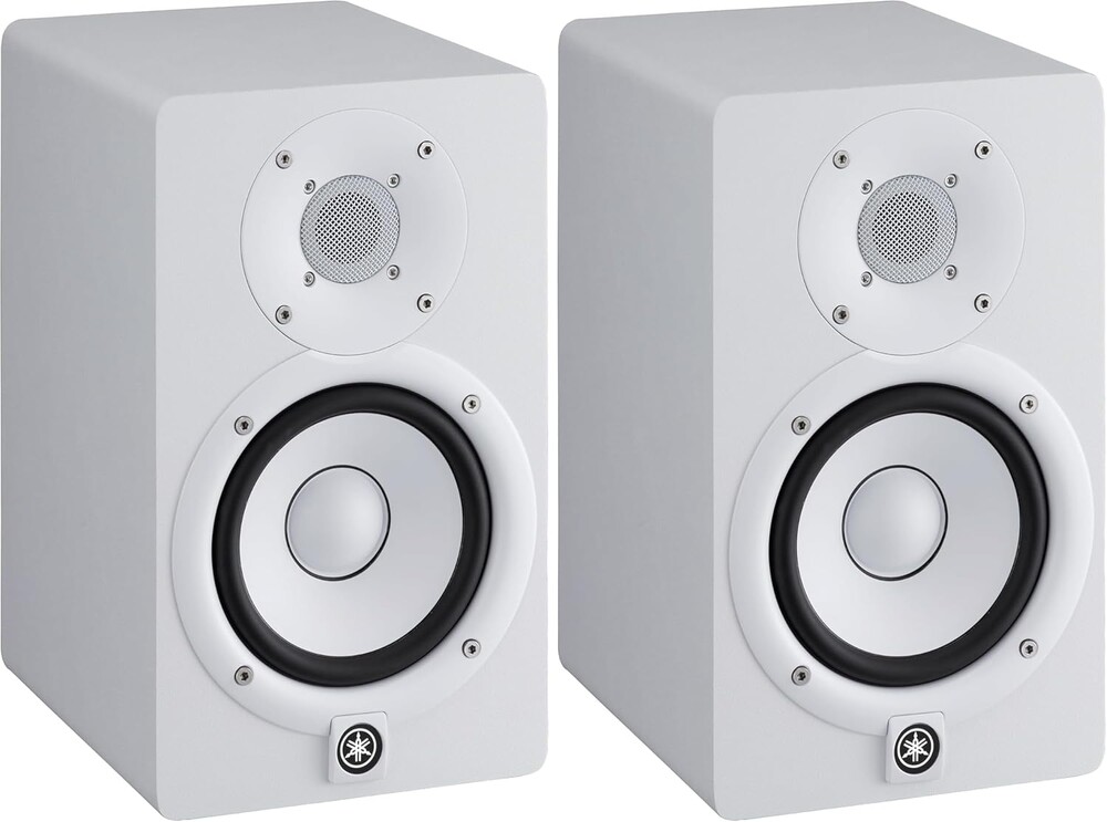 YAMAHA HS5 W 5-Inch Powered Studio Monitor Speaker, White (Pack of 2)