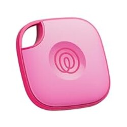 Life360 Tile - Bluetooth Tracker, Keys Finder and Item Locator for Keys, Bags and More. Phone Finder. Both iOS and Android Compatible. 1-Pack (Pink Punch)
