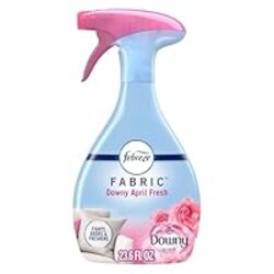 Febreze Fabric Spray Air Freshener, Odor-Fighting Fabric Refresher, Sneaker Balls Alternative, Couch Cleaner, Linen Spray, Multi-Use, Downy April Fresh Scent, 23.6 fl oz